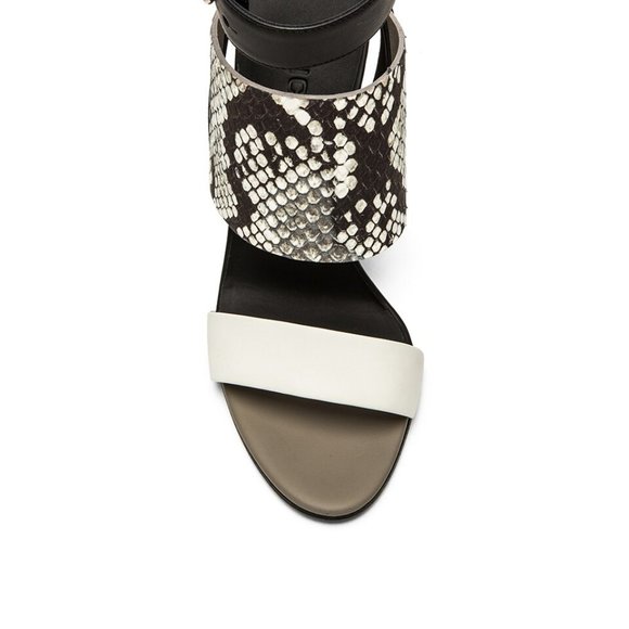 Vince Kyra Wedge Sandals (Python/Snake Leather) - Picture 5 of 6